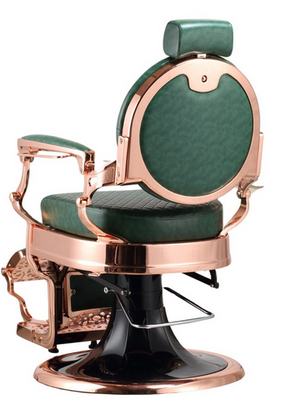 Bandido Barber Chair Vintage Amsterdam Green Gold