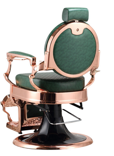Bandido Barber Chair Vintage Amsterdam Green Gold